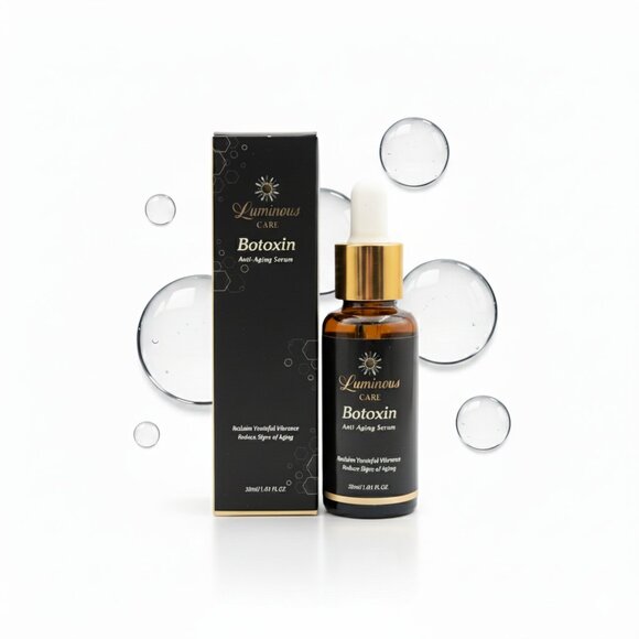 Luminous Care Botoxin Anti-Aging Face Serum | Vitamin C + Peptide Collagen 30ml - Picture 1 of 9